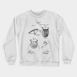 Bustle Vintage Patent Crewneck Sweatshirt